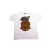 Harry Potter White "Hufflepuff Badge" Mens T-Shirt
