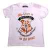 Harry Potter White "Letter In The Post" Girls T-Shirt