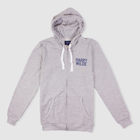 Harry Wilde Grey Zip-up Hoodie