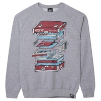 High Focus Records Grey "Pitch 92" Sweatshirt