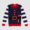 Ho, Ho, Ho Navy Elf Jacket