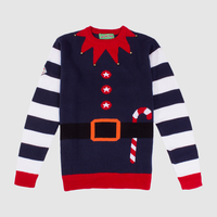 Ho, Ho, Ho Navy Elf Jacket