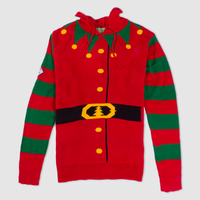 Ho, Ho, Ho Red Elf Buddy Jumper