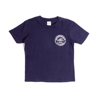 Huntington Beach California Navy KIDS T-Shirt