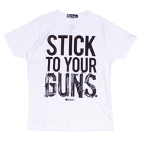 Ichiban White Stick To Your Guns T-Shirt