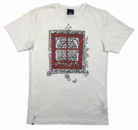 Insight Distortion Print White T-Shirt