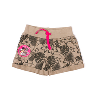 Jungle Book Khaki AOP Floral Shorts