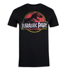 Jurassic Park Distressed Logo Black T-Shirt