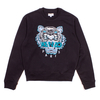 Kenzo Black/Ice Blue Classic Tiger Crew Sweatshirt