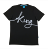 King Apparel Signature Print Black/ Grey T-Shirt