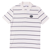 Lacoste Farine/Blanc/Marine Striped Polo Shirt