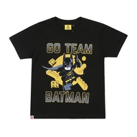 Lego Black KIDS "Go Team Batman" T-Shirt