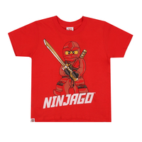 Lego Ninjago Kai Training Boys Red T-shirt