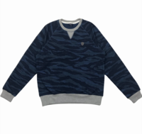LRG Crewneck Navy Panda Camo Sweatshirt