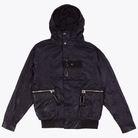Luke 1977 Charcoal Supernova Hooded Mac
