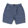 Lyle & Scott Blue Marl Chambray Cotton Shorts