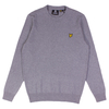Lyle & Scott Mid Grey Marl Merino Crew Sweatshirt