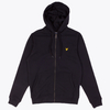 Lyle & Scott True Black Zip Through Hoodie