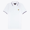 Lyle & Scott White Tipped Polo