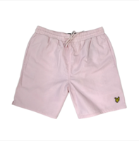 Lyle and Scott Plain Pastel Pink Swim Shorts