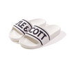 Lyle and Scott White Wallace Pool Sliders