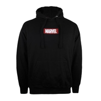 Marvel Black Small Box Logo Hoodie