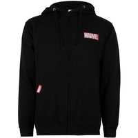 Marvel Black Zip Up Hoodie w/Hulk fist back