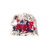 Marvel "BOYS" Off White Ultimate Spiderman Beanie Hat