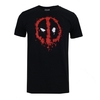 Marvel Comics Deadpool Paint Logo Black T-Shirt