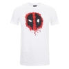 Marvel Comics Deadpool Paint Logo White T-Shirt