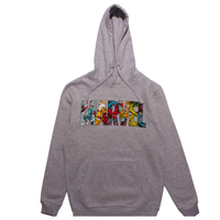 Marvel Grey "Comic Logo" Pullover Hoodie