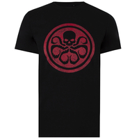 Marvel Hydra Logo Black T-Shirt