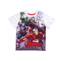 Marvel KIDS White Avengers Multi T-Shirt