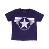 Marvel Navy KIDS Captain America Star Logo T-Shirt
