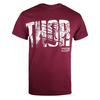 Marvel Thor Text Garnet T-Shirt