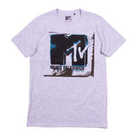 MTV Grey Glitch T-Shirt