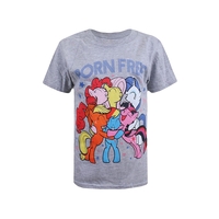 My Little Pony-Born Free Girls grey T-shirt