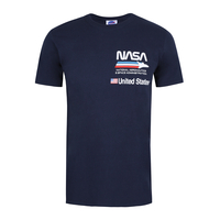NASA Plane Aeronautics Navy T-Shirt