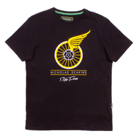 Nicholas Deakins Black Ride Free T-shirt