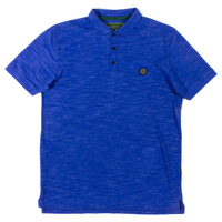 Nicholas Deakins Blue Marl Fleck Polo