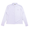 Nicholas Deakins Blue Pique Cotton Long Sleeve Shirt