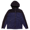 Nicholas Deakins Dark Navy / Black Lightweight Hooded Shell Jacket
