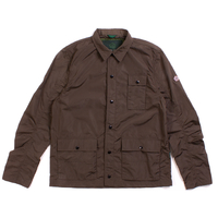 Nicholas Deakins Dark Olive Lightweight Coach Jacket