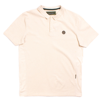Nicholas Deakins Ecru Diamond Metalesse Polo
