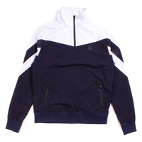 Nicholas Deakins Navy & White 1/2 Zip Jacket