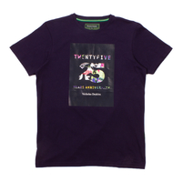 Nicholas Deakins Navy 25 Years Square T-shirt