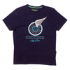 Nicholas Deakins Navy Ride Free T-shirt