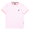 Nicholas Deakins Pink with Neon Tipped Polo
