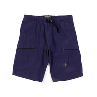 Nicholas Deakins True Navy Crinkle Utility Shorts