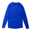 Nike Pro Blue Tight-Fit L/S Core Training T-Shirt